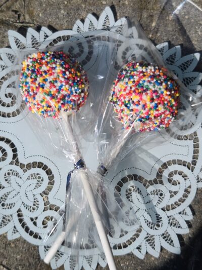 Birthday Cake Truffle Pop - $5.00 - Image 2